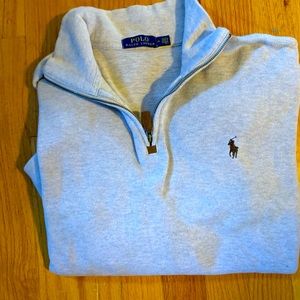 Polo by Ralph Lauren dress sweater. Quarter zip. Size M.